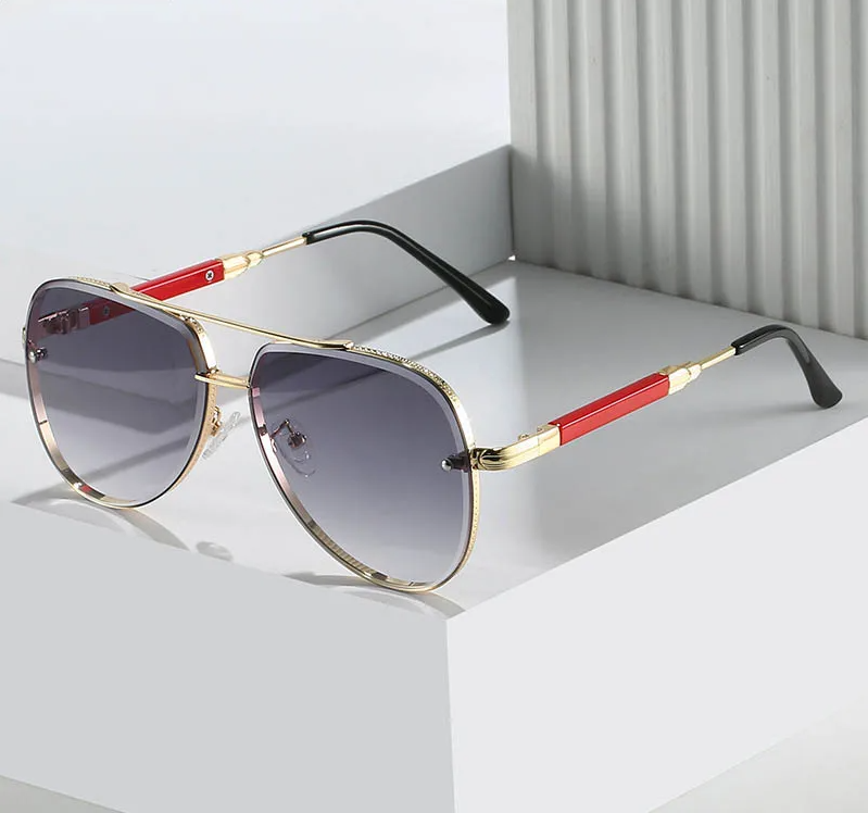 Vintage Retro Oval Fashion Sunglasses