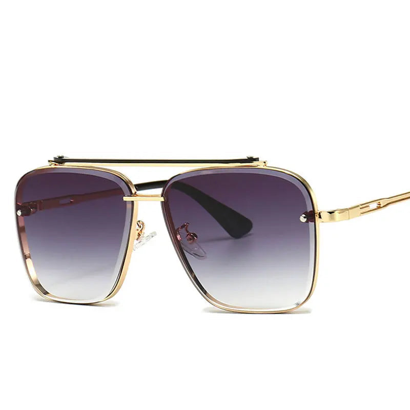Square Oversized Retro Sunglasses