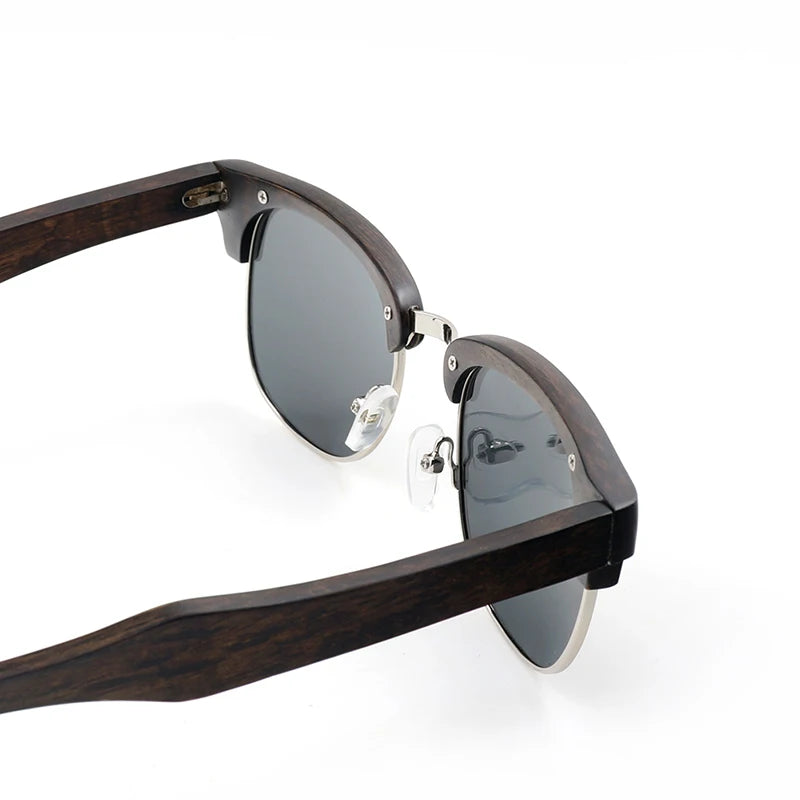 Stylish Polarized Wood Unisex Sunglasses