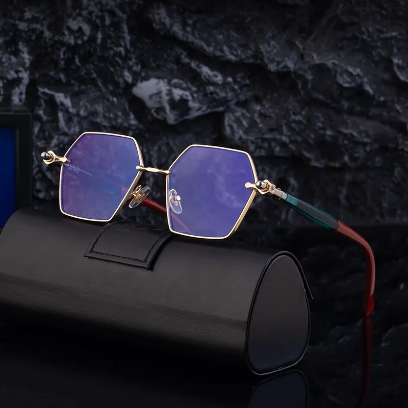 Luxury Vintage Square Sunglasses