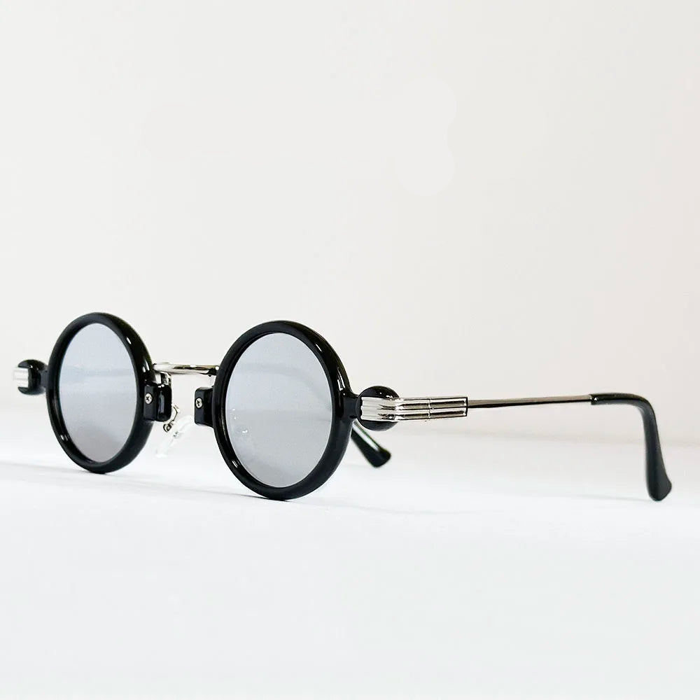 Small Round Punk Sunglasses