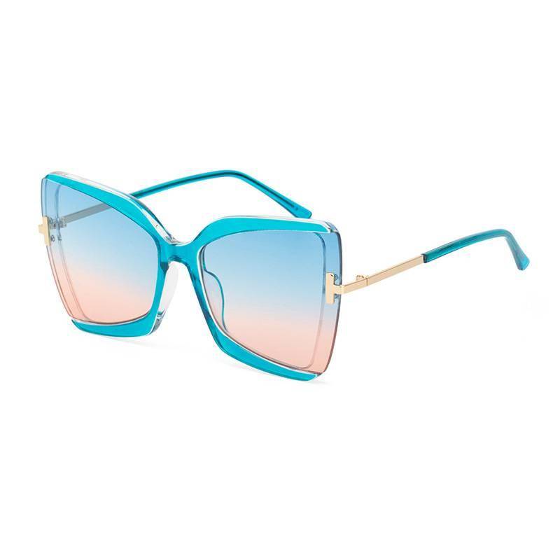 Big Frame Colorful Shades Oversized Square Women’s Sunglasses