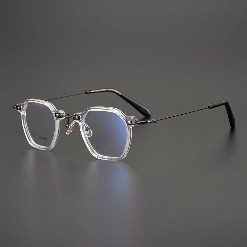 Acetate Titanium Frame Eyeglasses