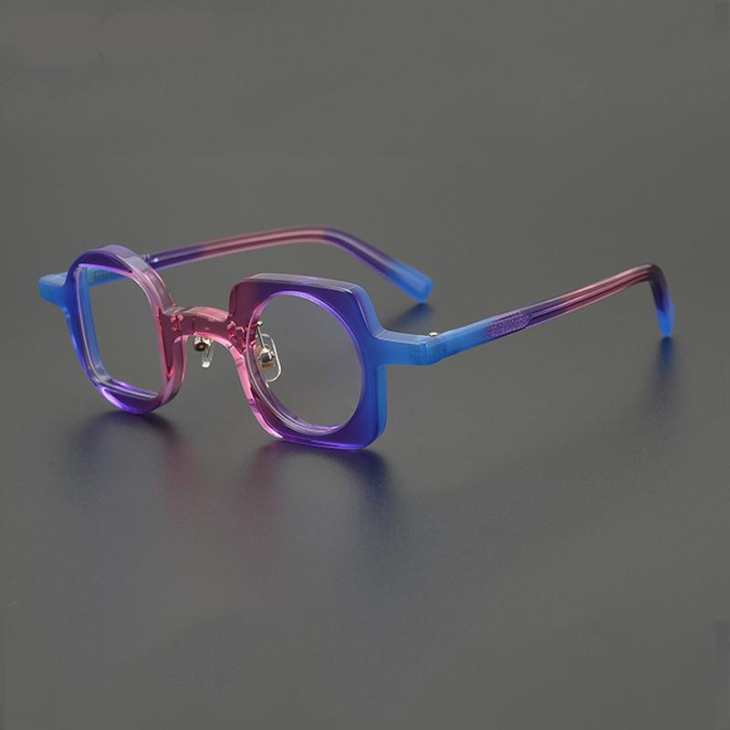 Vintage Style Colorful Acetate Frame