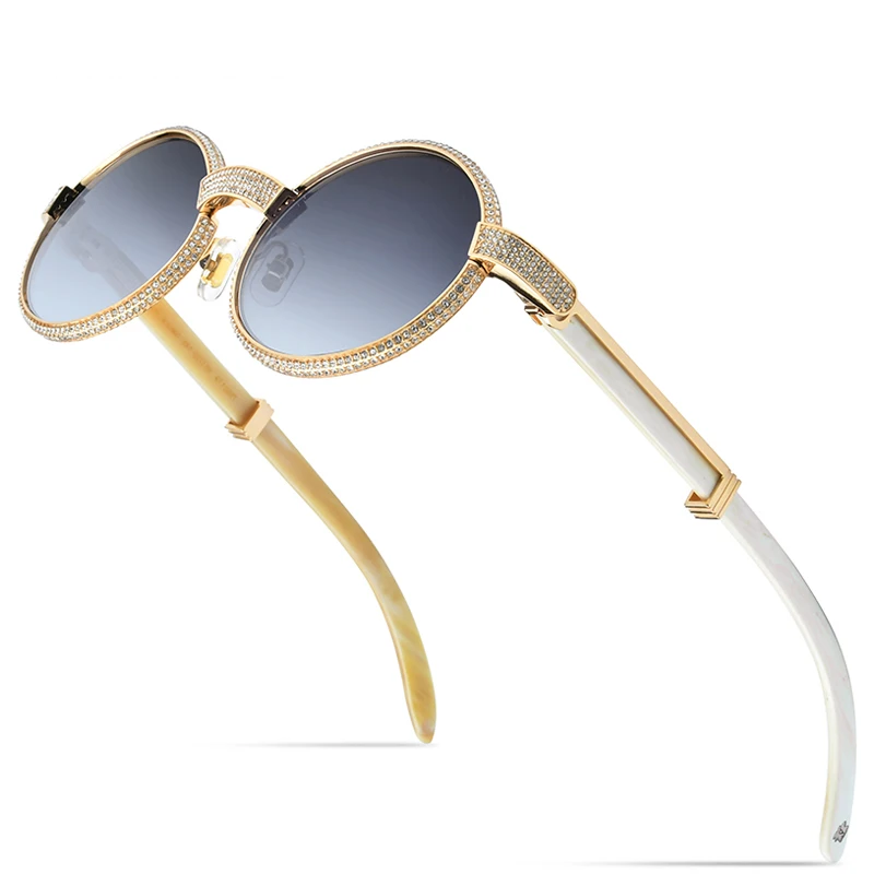 Luxury Vintage Rhinestone SunGlasses