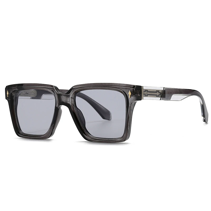 Vintage Rivets Square Sunglasses