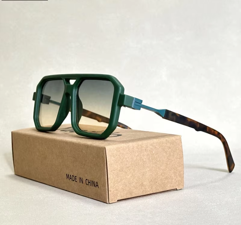 Square Vintage Fashion Sunglasses