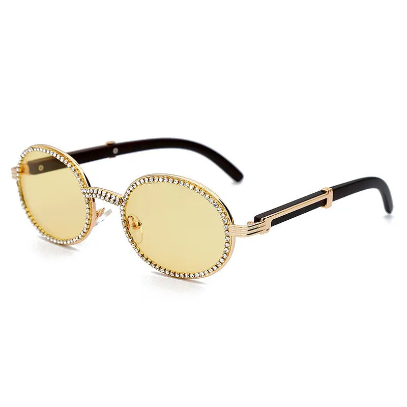Oval Shaped Small Sunglasses