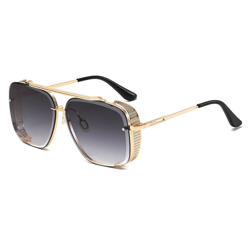 Steampunk Vintage Square Sunglasses