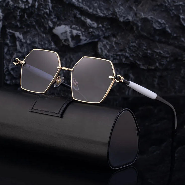 Luxury Vintage Square Sunglasses