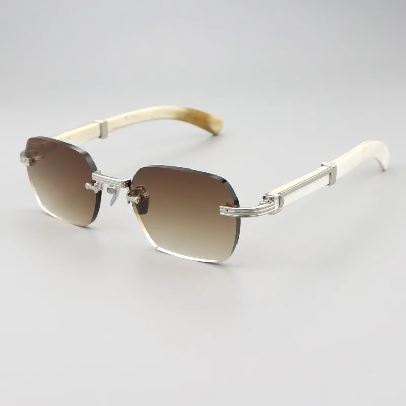 New Retro Frameless Sunglasses