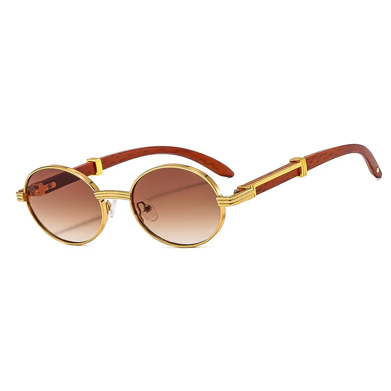 Retro Raw Impression Vintage Buffs SunGlasses