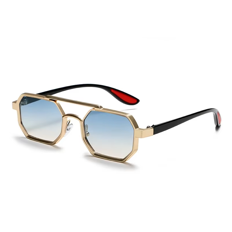 metal  polygon Luxury sunglasses